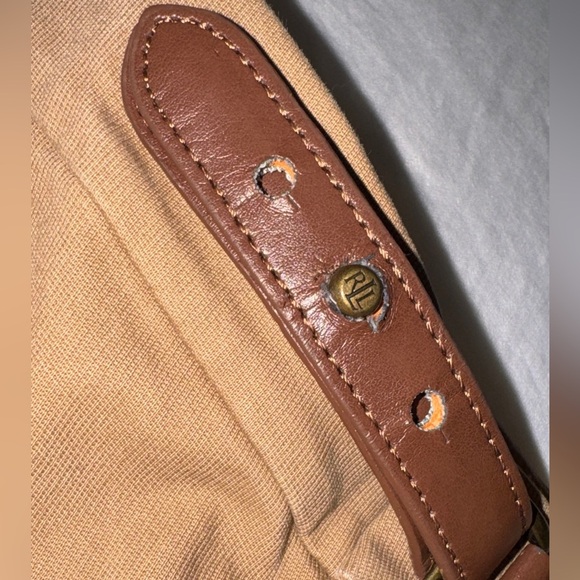 Ralph Lauren Camel Belted Pencil Skirt Tailored Equestrian Size 2 classic skirt - Picture 8 of 8